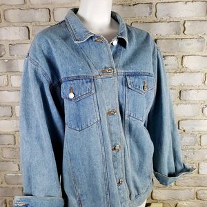 The Jack Set Womens Vintage Truckers Jean Jacket S